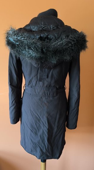 Parka MNG Marrón Chocolate Talla S
