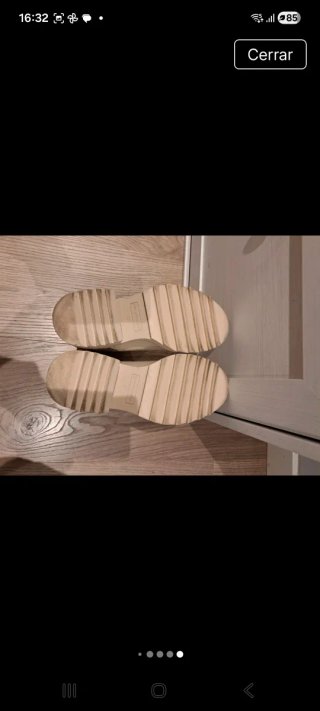 Botas Stradivarius Beige 37. Como nuevo. GARANTIZA