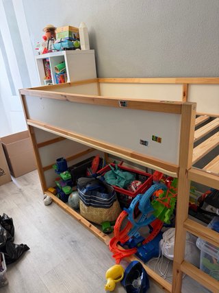 Cama alta Kura IKEA