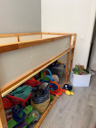 Cama alta Kura IKEA