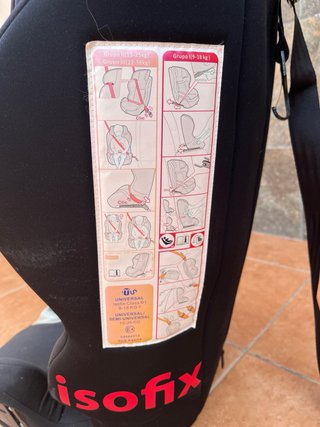 Silla de coche Isofix