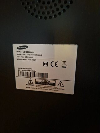Televisor Samsung Negro