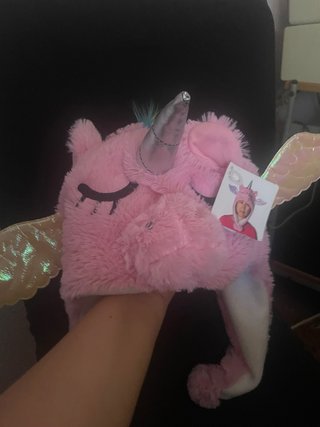 Gorro Unicornio Alas Flying Tiger Rosa