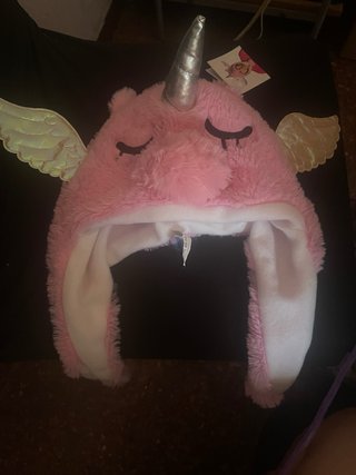 Gorro Unicornio Alas Flying Tiger Rosa