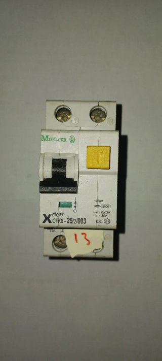 Interruptor MOELLER Xclear CFK6-25/2/003
