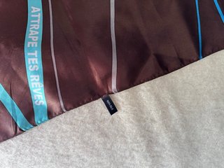 Pañuelo Estilo Hermès Marrón Multicolor