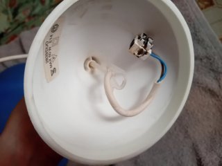 Lampadario Ikea Duo cod. 2839 blu