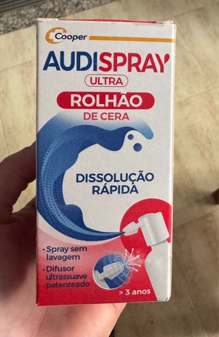 Audispray Ultra Rolhão De Cera