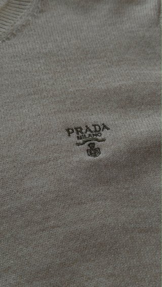 Jersey Prada Talla M Beige