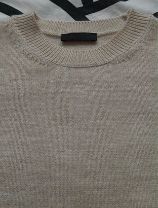 Jersey Prada Talla M Beige