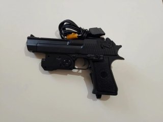 Pistola PlayStation 1 y ps2 juegos de disparos