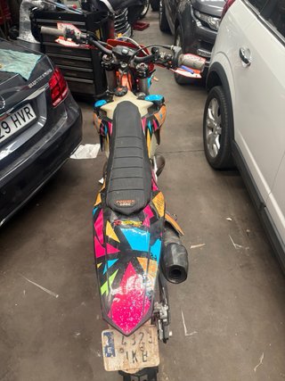Ktm exc 250 2t enduro pegatina c verde medioambien