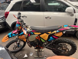 Ktm exc 250 2t enduro pegatina c verde medioambien
