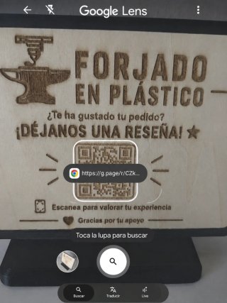 Soporte QR personalizado para reseñas de negocios