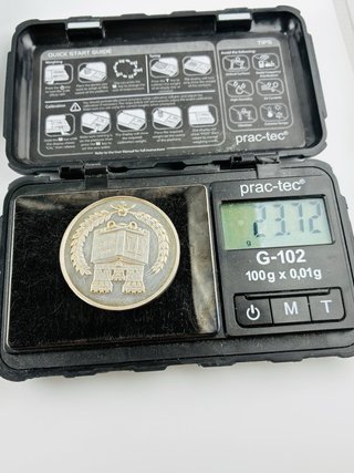 Moneda de plata -999
