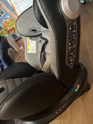 Silla coche infantil Isofix gris