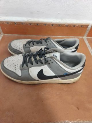 Nike Dunk Low Grises y Blancas