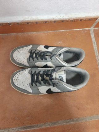 Nike Dunk Low Grises y Blancas