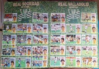 Álbum Cromos Liga 86/87 - Campeonato 1ª Div