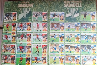 Álbum Cromos Liga 86/87 - Campeonato 1ª Div