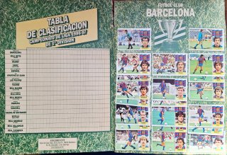 Álbum Cromos Liga 86/87 - Campeonato 1ª Div