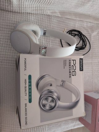 Auriculares Lauson P26 Bluetooth Blancos