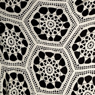 Colcha/Toalha de Mesa Grande Renda Crochê Vintage