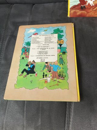 3 comics de Tintin
