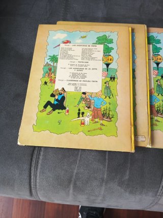 3 comics de Tintin