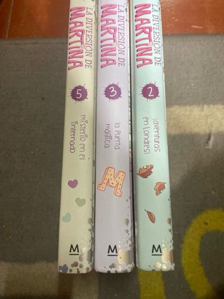 Libros de Martina