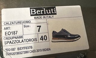 Zapatillas Berluti Paris Spazzolato Rois T40