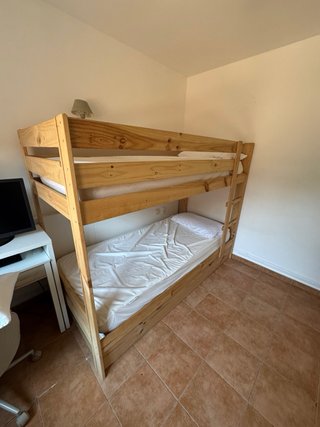 Letto a castello MYDAL in pino 90x200 cm