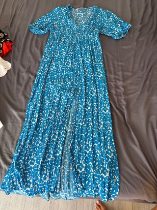 Vestido Zara Azul Talla S