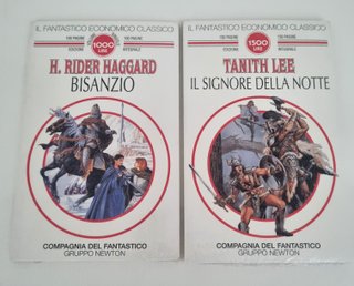 Lotto libri fantascienza fantasy 5 romanzi Newton