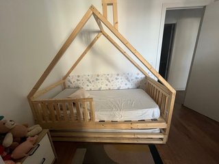 Cama Cabaña Nido Bonamint Madera