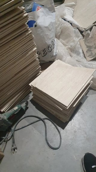Baldosas y azulejos Travertino Romano Porcelanosa