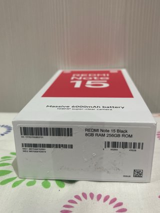 Xiaomi Redmi Note 15 6000mAh NFC