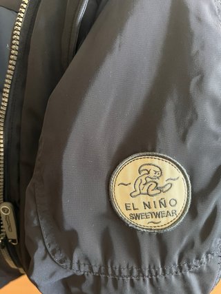 Parka El Niño Azul Marino talla 14
