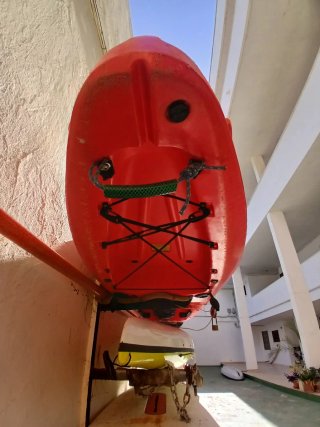 Kayak de pesca Pioneer naranja