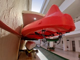 Kayak de pesca Pioneer naranja