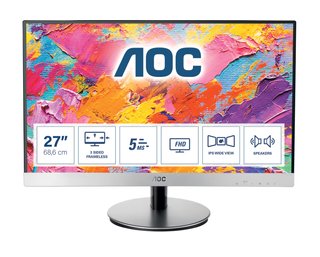 Monitor AOC de 27 pulgadas con pantalla IPS