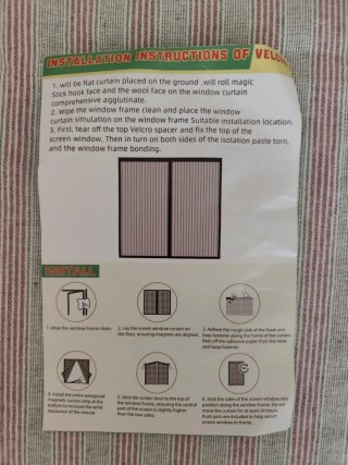 Mosquitera magnética para ventnaa