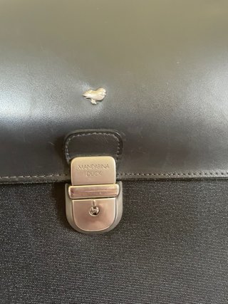 Bolso Mandarina Duck Piel Negro