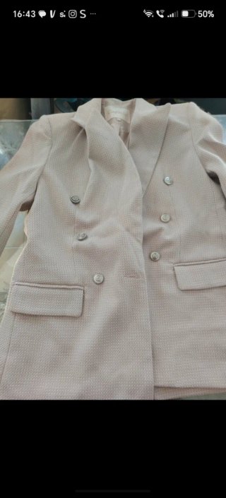 Completo donna beige/rosa