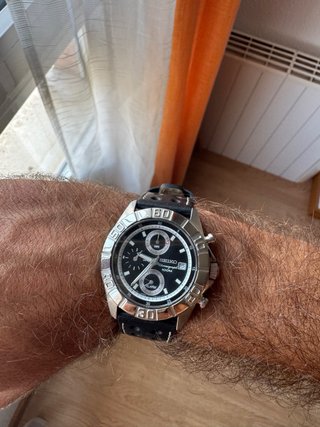 Reloj Seiko SNA665P1 Cronógrafo Alarma