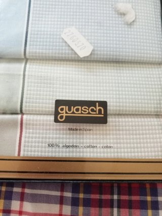 Pañuelos hombre Guasch caja 3 unidades