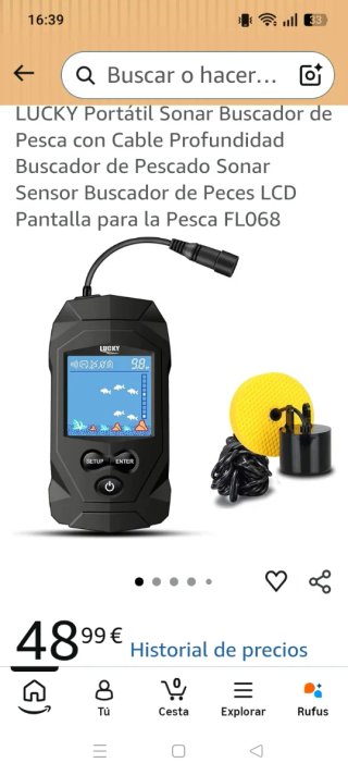 Sonda de pesca Lucky
