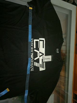 Camiseta Emporio Armani Negra Talla XL