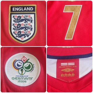 INGLATERRA MUNDIAL 2006. XL. BECKHAM ORIGINAL