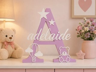 Letras decorativas 3D Personalizadas